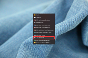 Restore "Text Document" To "New" Menu in Vista & 7